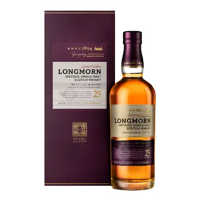 Whisky Longmorn 25y Special Triple cask gB 52.8%0.70l