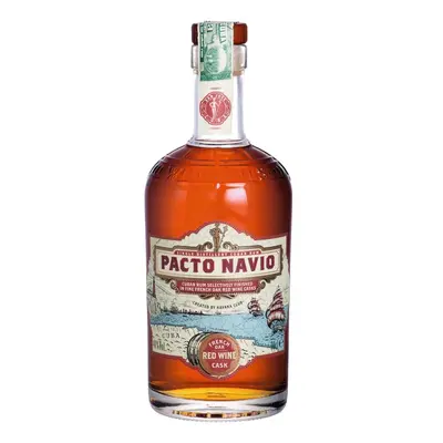 Havana Club Rum Pacto Navio Red wine cask 40%0.70l