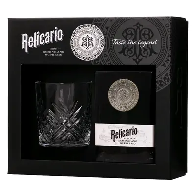 Rum Relicario Supremo + sklo gB 40%0.70l