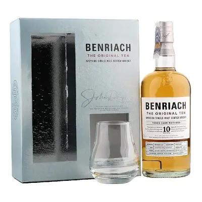 Whisky Benriach 10y the Original Ten + sklo gB 43%0.70l