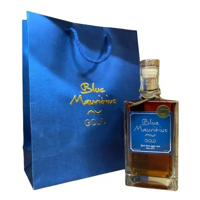 Rum Blue Mauritius GOLD v dárkové tašce gB 40%0.70l