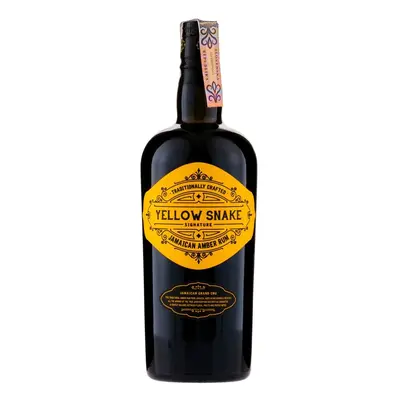 Rum Yellow Snake holá lahev 40%0.70l