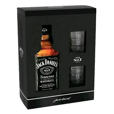 Jack Daniels Old no.7 se skleničkama 0.7l