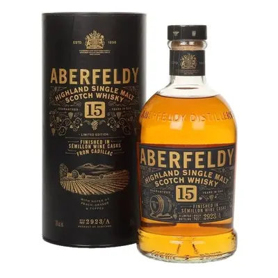 Whisky Aberfeldy 15y Cadillac cask gT 43%0.70l