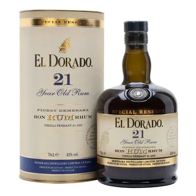 Rum el Dorado 21y gT 43%0.70l