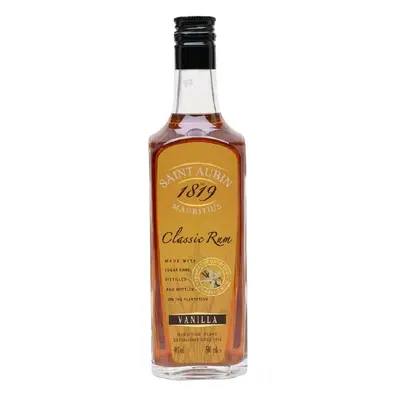 Rum Saint Aubin Extra Vanilla s vanilkovým luskem 40%0.70l