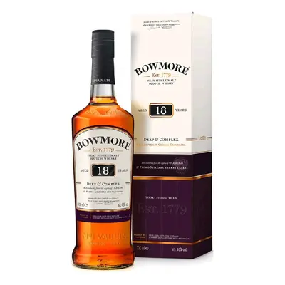 Whisky Bowmore 18y gB 43%0.70l