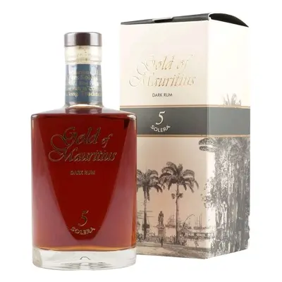 Rum Gold of Mauritius Solera 5 gB 40%0.70l