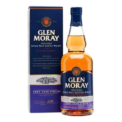 Whisky Glen Moray Port cask Elgin Classic gB 40%0.70l