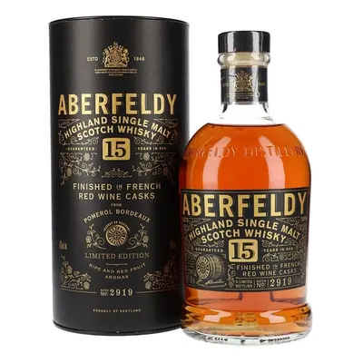 Whisky Aberfeldy 15y Pomerol cask gT 43%0.70l