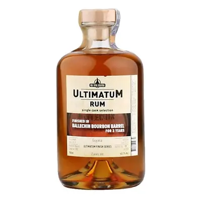 Rum Ultimatum Ballechin whisky Cask 7y 43.1%0.70l