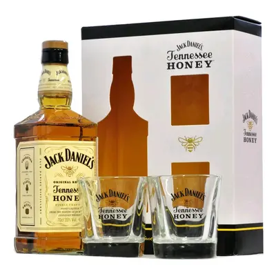 Whisky Jack Daniels Honey + 2sklo gB 35%0.70l