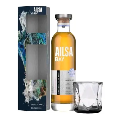 Whisky Ailsa Bay + sklo gB 48.9%0.70l