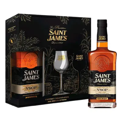 Saint James VSOP se skleničkou 0.7l