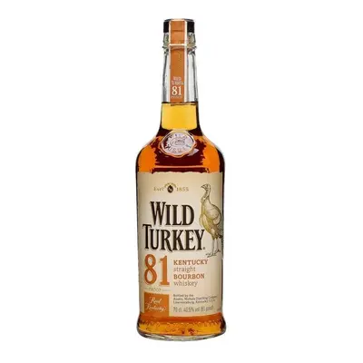 Wild Turkey 81 Proof Bourbon 0.7l