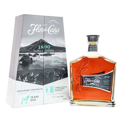 Rum Flor de Cana 19y Travellers Exclusive gB 45%0.70l