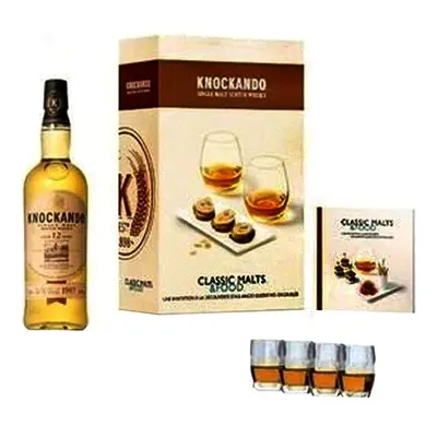 Knockando 12y Vintage 2000+4sklo 43%0.70l