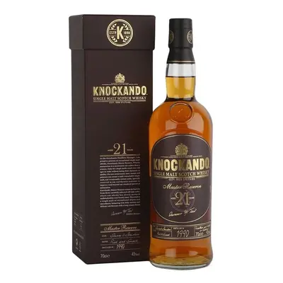 Whisky Knockando 21y Vintage 1990 gB 43%0.70l