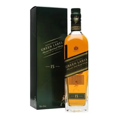 Johnnie Walker Whisky J.Walker 15y Green label gB 43%0.70l