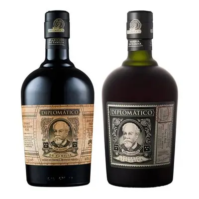 Zvýhodněný set = 1 ks Diplomático Reserva Exclusiva + 1 ks Diplomático Selección de Familia 41,5