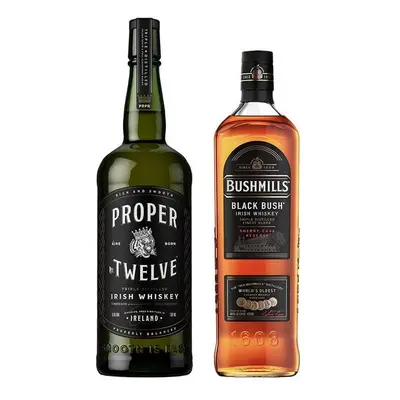 Proper No. Twelve + Bushmills Black Bush 40,0% 1,4 l