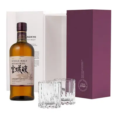 Nikka Miyagikyo Single Malt Gift Box 45,0% 0,7 l