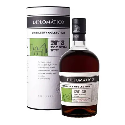 Diplomático Distillery Collection No.3 Pot Still Rum 47,0% 0,7 l