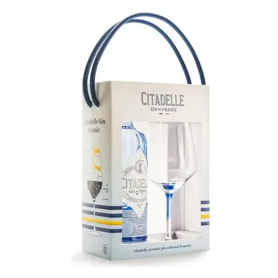 Citadelle Original Gift Box 44,0% 0,7 l