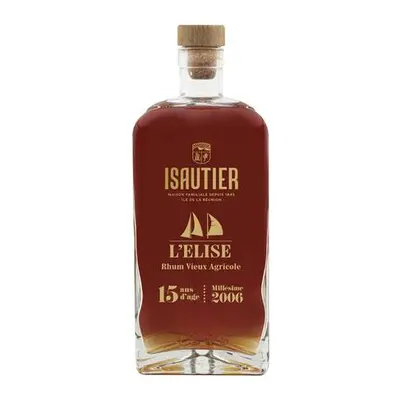 Isautier L'Elise Rhum Vieux Agricole 2006 15 Y.O. 55,0% 0,7 l