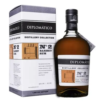 Diplomático Distillery Collection No.2 Barbet Column Rum 47,0% 0,7 l