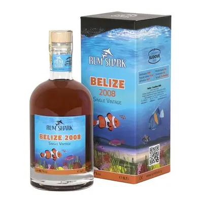 Rum Shark Edice #3 Belize 2008 69,7% 0,7 l