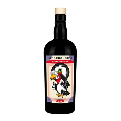 Warehouse #1 Overproof White Rum John Crow Edition DOK 63,0% 0,7 l