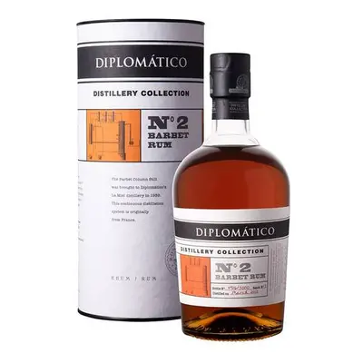 Diplomático Distillery Collection No.2 Barbet Column Rum 47,0% 0,7 l