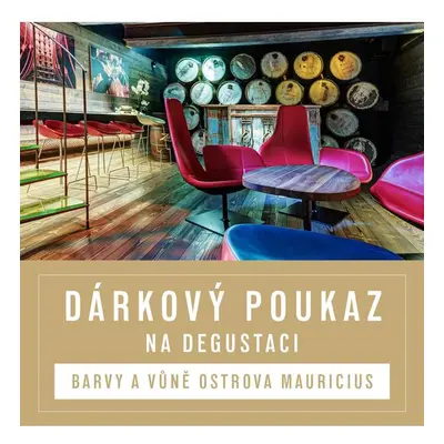 Poukaz na degustaci Rumy ostrova Mauricius bez data