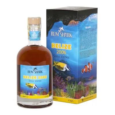 Rum Shark Edice #3 Belize 2006 65,6% 0,7 l