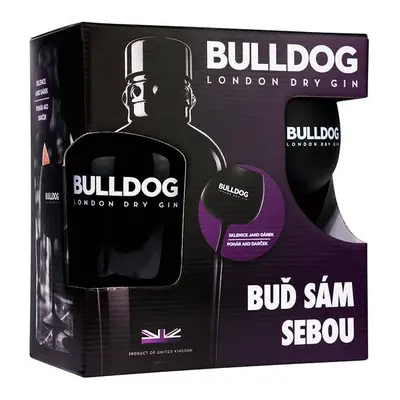 Bulldog Gin Gift Box 40,0% 0,7 l