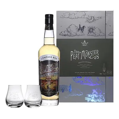 Compass Box Peat Monster Gift Box 46,0% 0,7 l