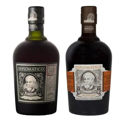 Diplomático Reserva Exclusiva + Diplomático Mantuano 40,0% 1,4 l