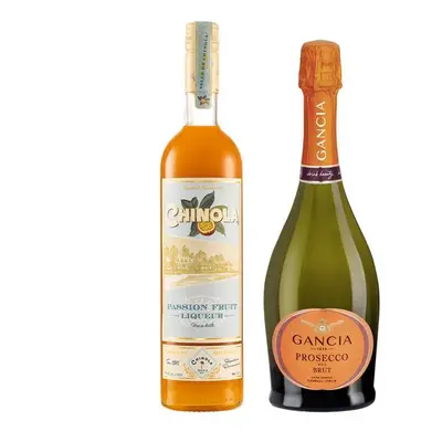 Zvýhodněný set = Chinola Passion Fruit + Gancia Prosecco D.O.C. Brut 1,45 l