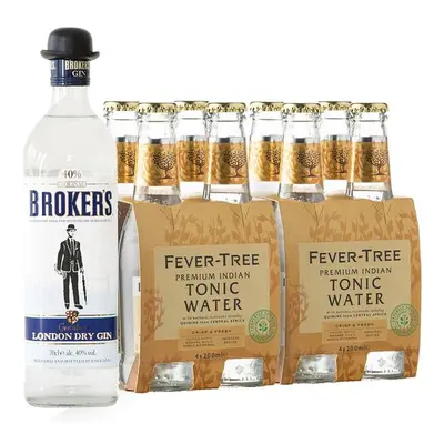 Broker's London Dry Gin & Tonic 40,0% 2,3 l