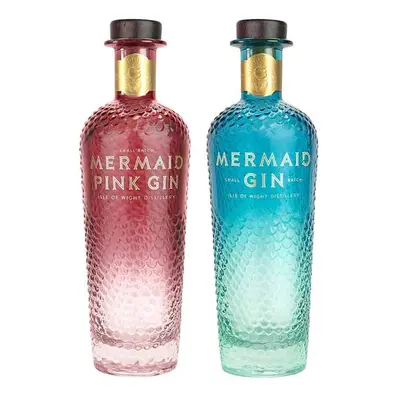 Zvýhodněný set = Mermaid Gin + Mermaid Pink 40,0% 1,4 l