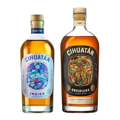 Zvýhodněný set = Cihuatán Obsidiana + Cihuatán Indigo 8 Y.O. 40,0% 1,7 l