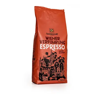 Káva Vídeňské pokušení® Espresso bio, pražená, zrnková 1000 g