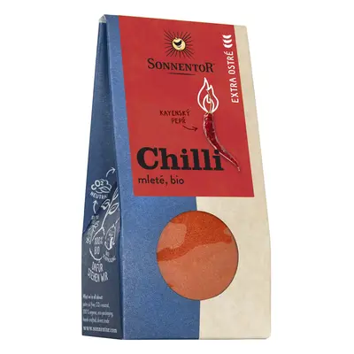 Chilli bio extra ostré, mleté 40g (Kayenský pepř)