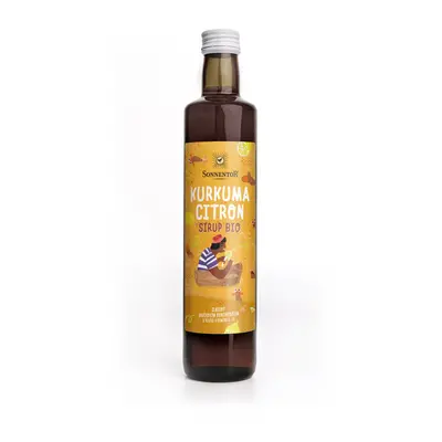 Kurkuma - citron sirup bio 500 ml