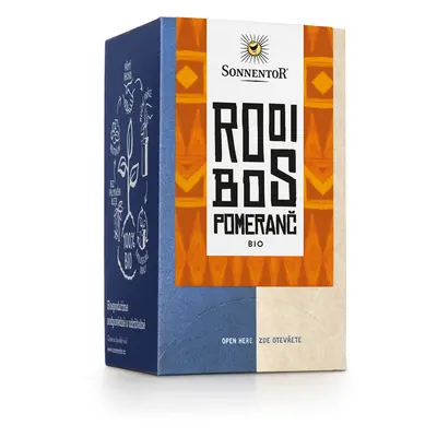 Rooibos Pomeranč bio 32,4 g porc. dvoukomorový