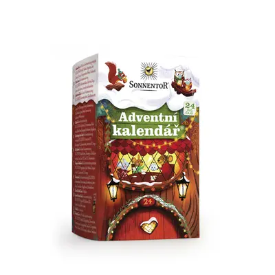 SONNENTOR Adventní kalendář® bio 38,9 g, porc. dvoukomorový