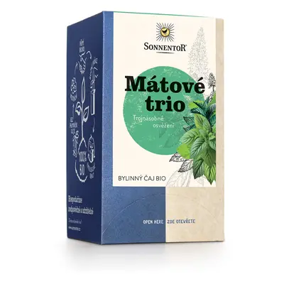 Mátové trio bio 21,6 g porc. dvoukomorový