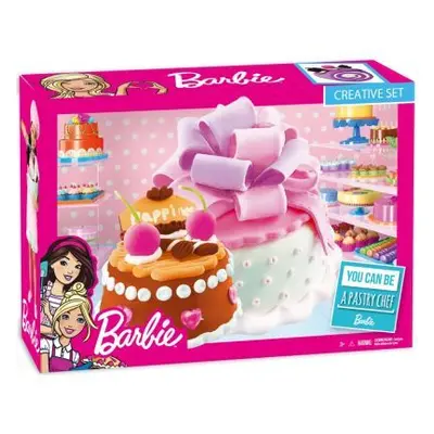 Barbie RB COLOUR Modelína - Dortíky kreativní sada