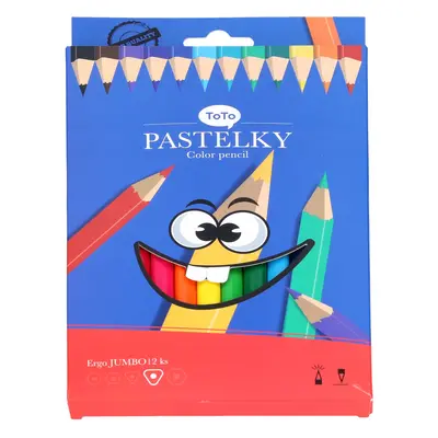 Pastelky Jumbo ERGO 12 ks